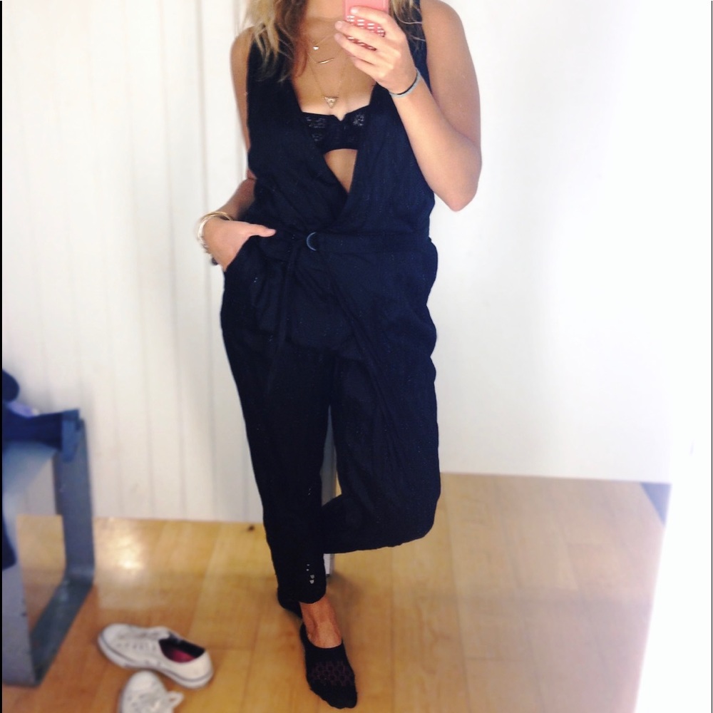 Free People Crinkle Jumpsuit